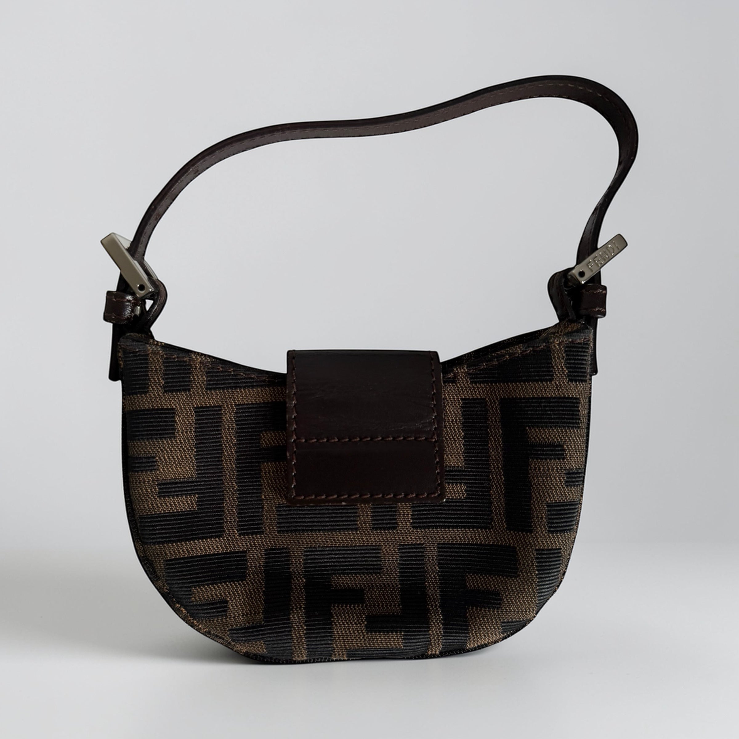 Fendi zucca croissant bag