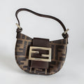 Fendi zucca croissant bag