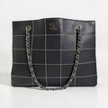Chanel wild stitch shopping tote