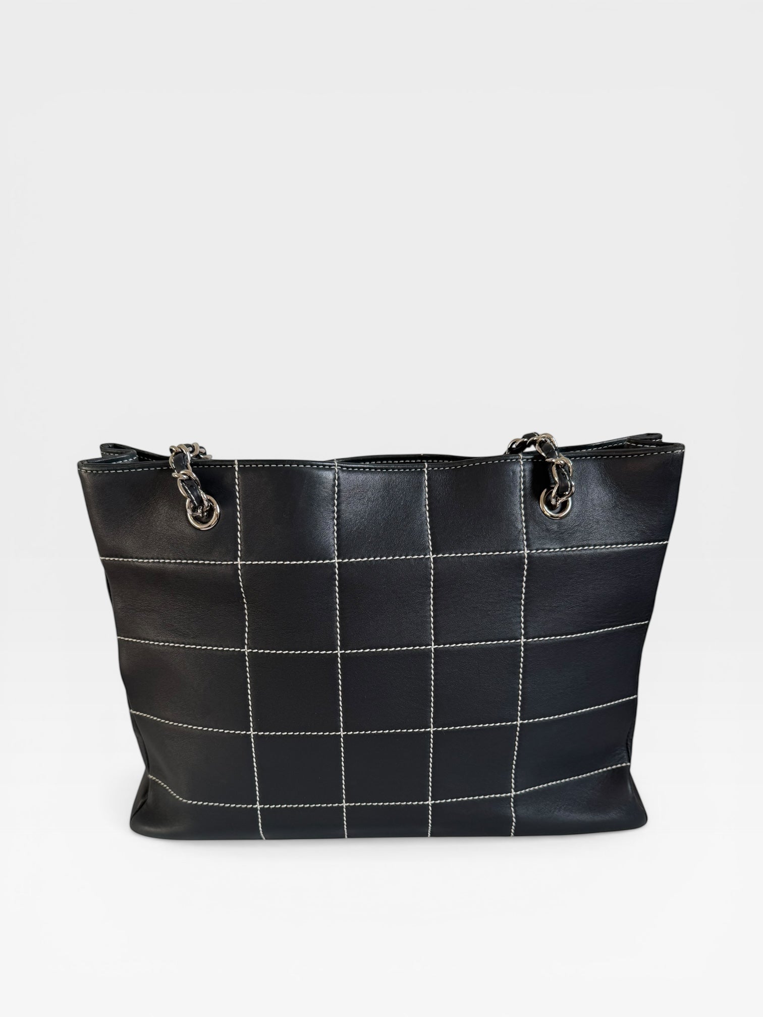 Chanel wild stitch shopping tote