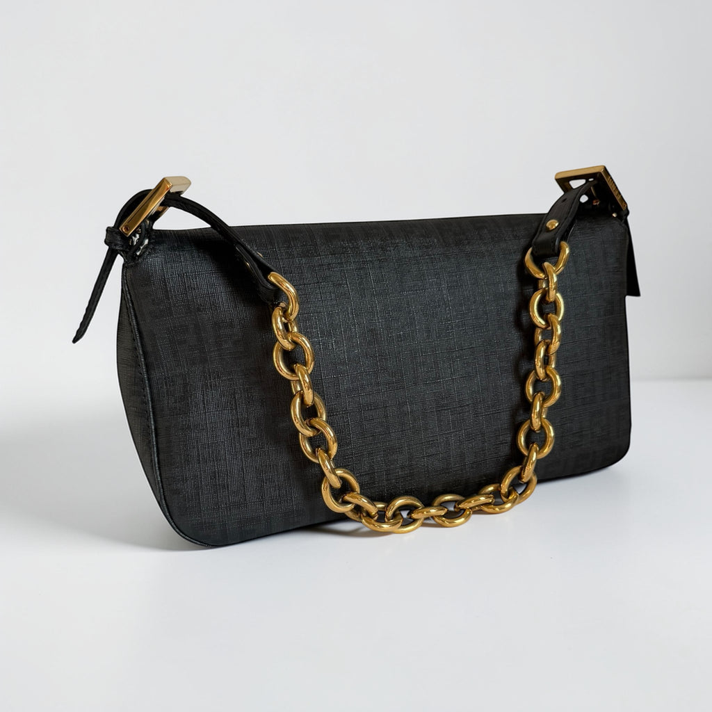 Fendi zucchino shoulder bag