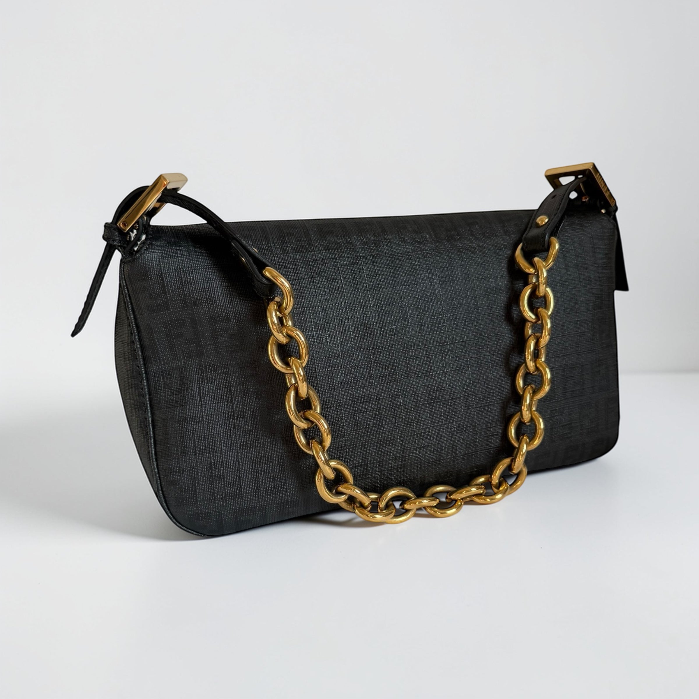 Fendi zucchino shoulder bag