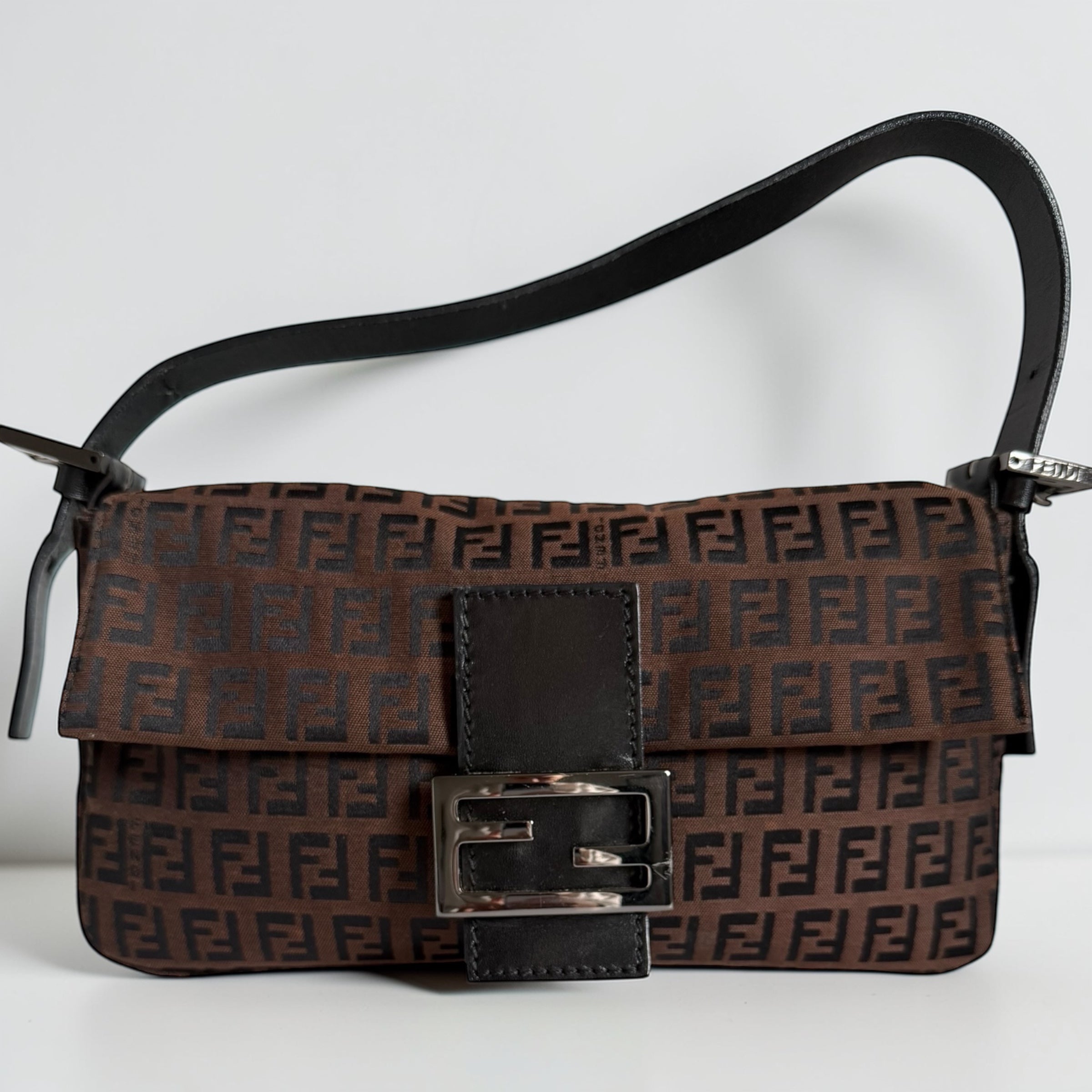 Fendi zucchino baguette bag